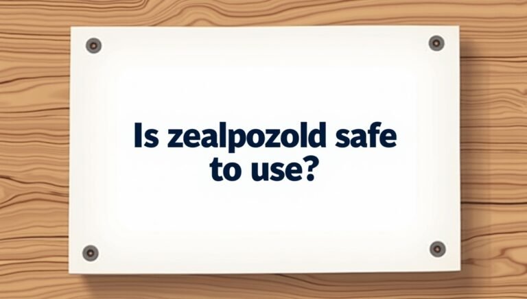 Is zealpozold safe to use