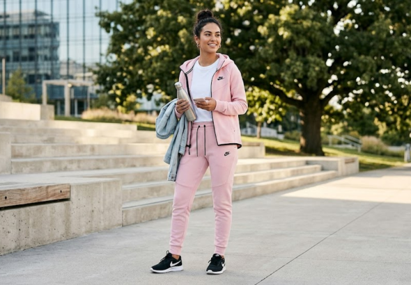 Pink Nike Tech