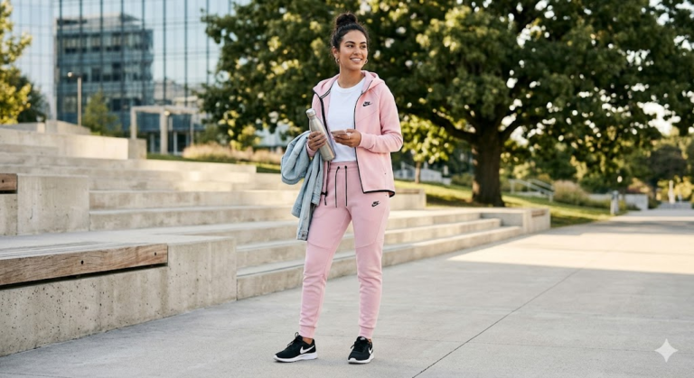 Pink Nike Tech