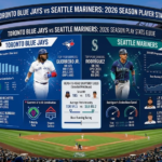 Toronto Blue Jays vs Seattle Mariners Match Player Stats